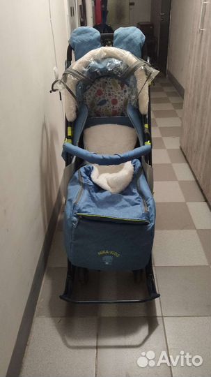 Санки коляска ника 7 3