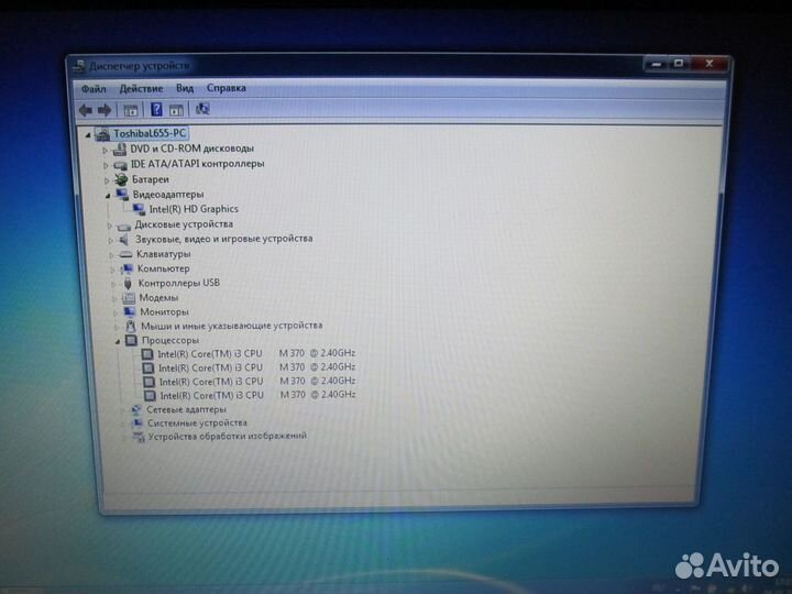 Материнская плата Toshiba L655