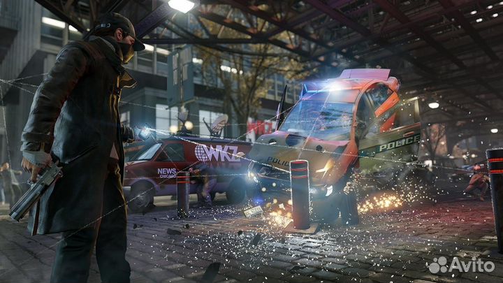 Watch Dogs Xbox 360, английская версия