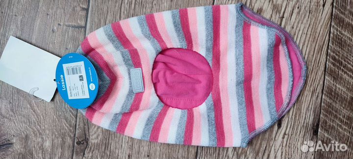 Шапка шлем для девочки