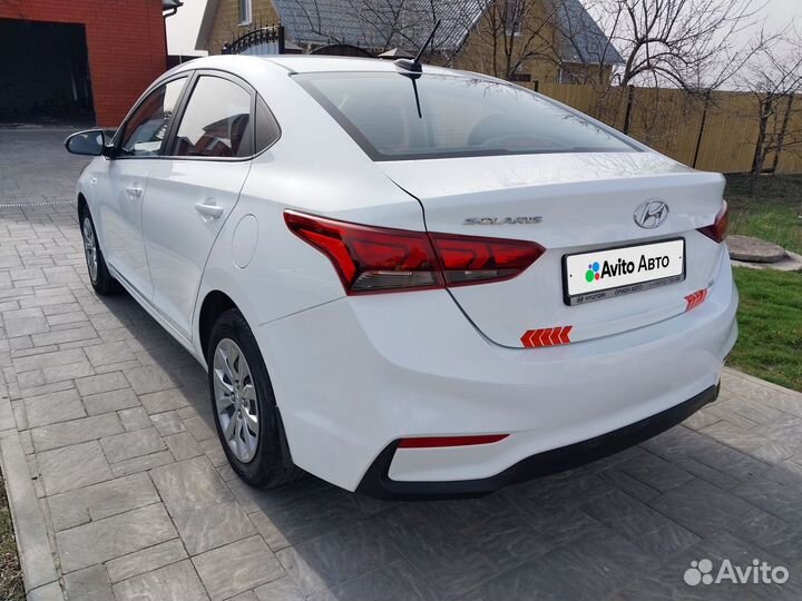 Hyundai Solaris 1.6 AT, 2018, 75 000 км