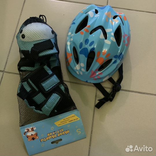 Роликовые коньки Oxelo, скейт и защита