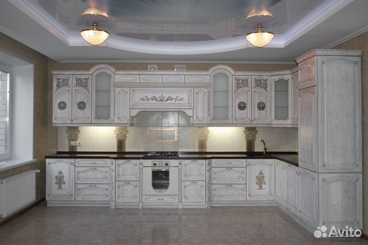 Кухни на заказ, Ясень, цвет 