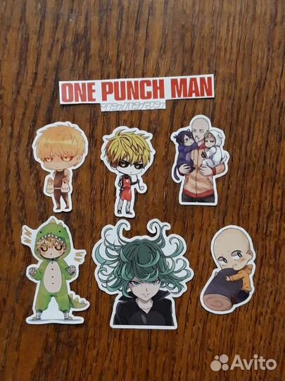 Наклейки аниме ванпачман