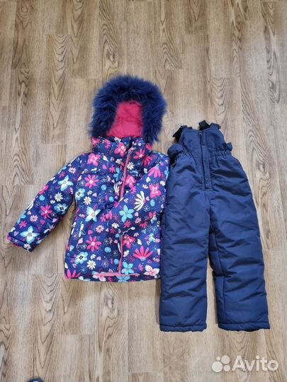 Зимний костюм для девочки