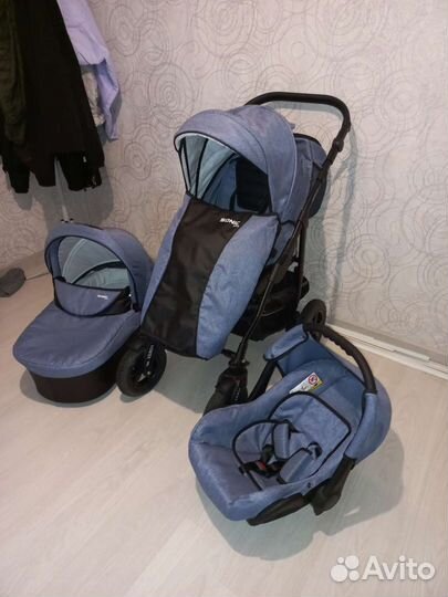 Коляска 3 в 1 (sonic plus)