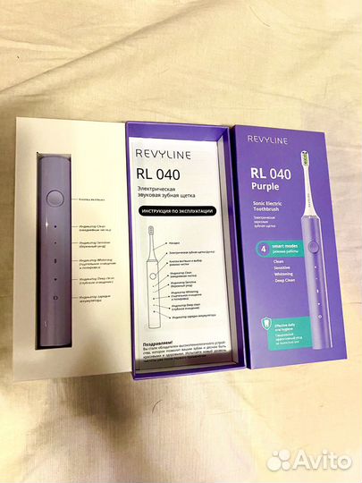 Электрическая зубная щетка новая RevyLine