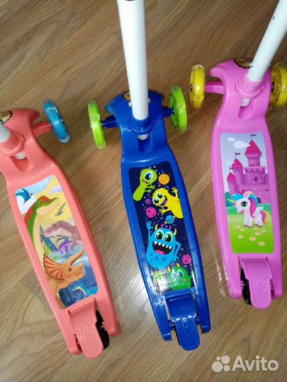 Новые самокаты, светящиеся колеса. В наличии