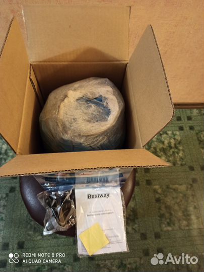 Надувной бассейн новый