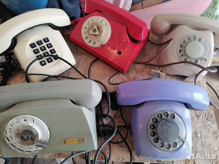 Старый телефон СССР