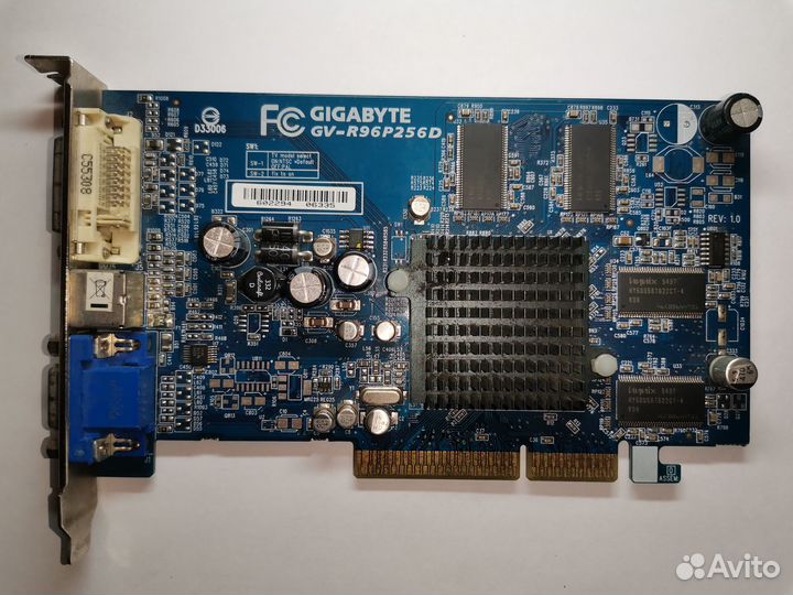 Видеокарта AMD 9600 pro