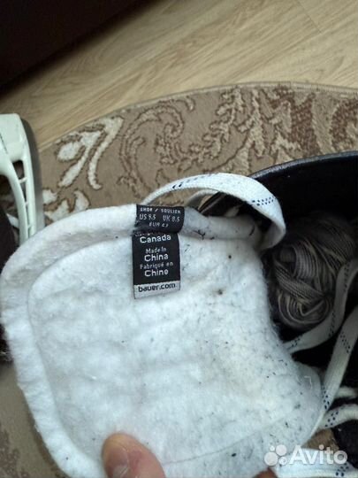 Коньки bauer 43 размер