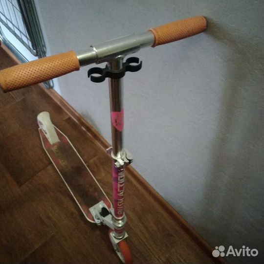 Самокат двухколесный бу