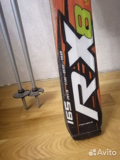 Горные лыжи fischer (комплект)