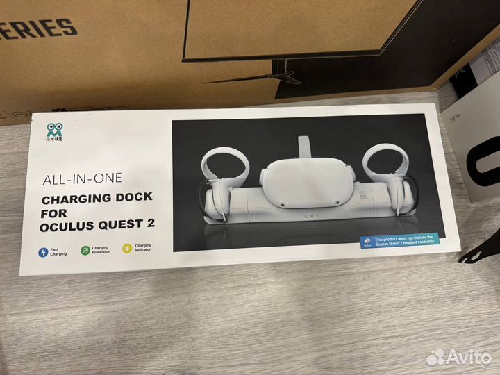 VR-очки Oculus Quest 2 128гб + станция + крепление