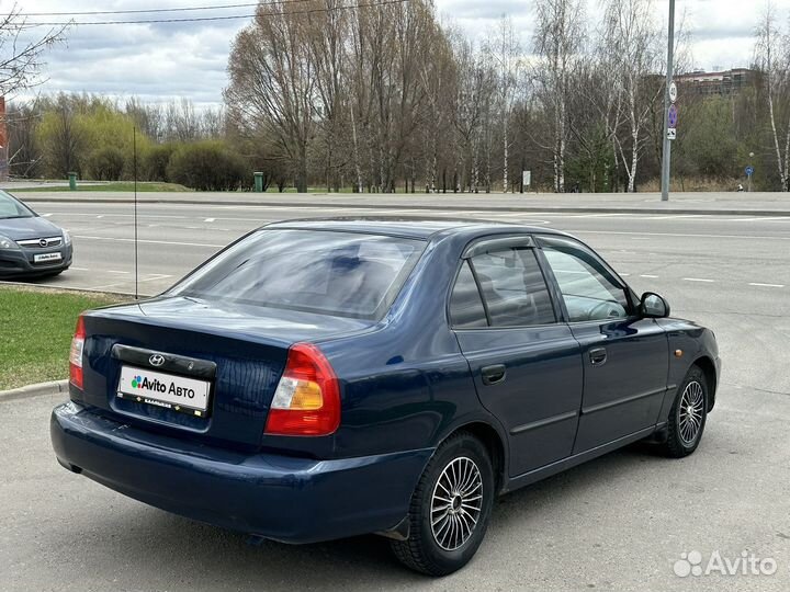 Hyundai Accent 1.5 AT, 2007, 240 000 км