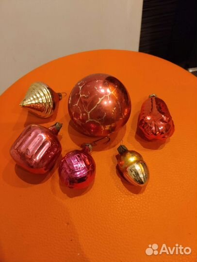 Елочные игрушки СССР