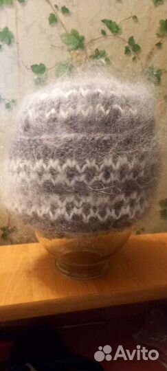 Шапка пуховая