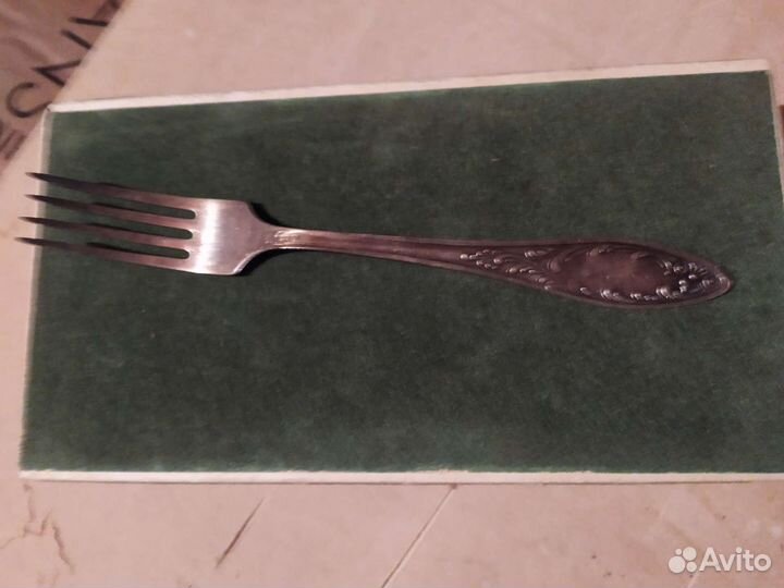 Набор столовых приборов мельхиор СССР