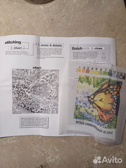 Набор для вышивания Dimensions Бабочка