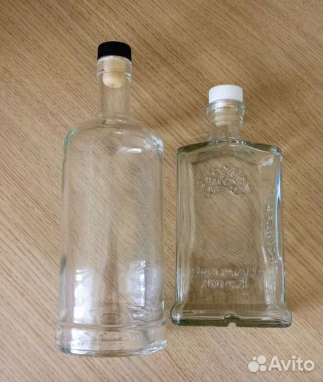 Бутылки под напитки, для творчества, декупажа