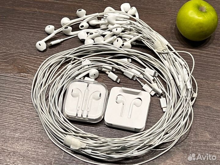 Наушники Оригинал Apple EarPods б/у