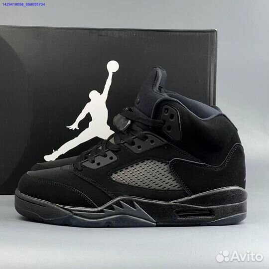 Кроссовки Nike Jordan 5 Black Cat (Арт.90502)