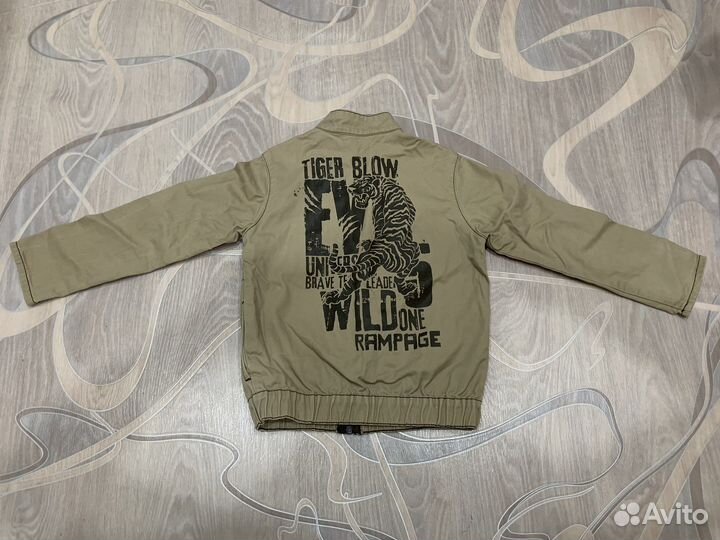 Джинсовая куртка для мальчика 128