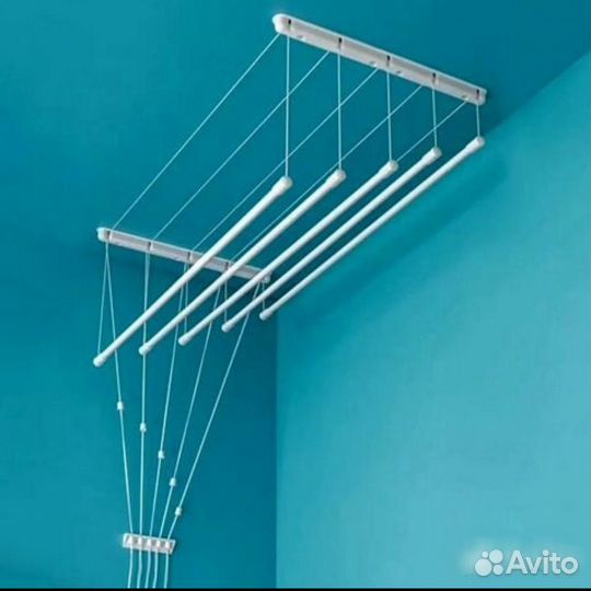 Сушилка для белья настенно потолочная напольная