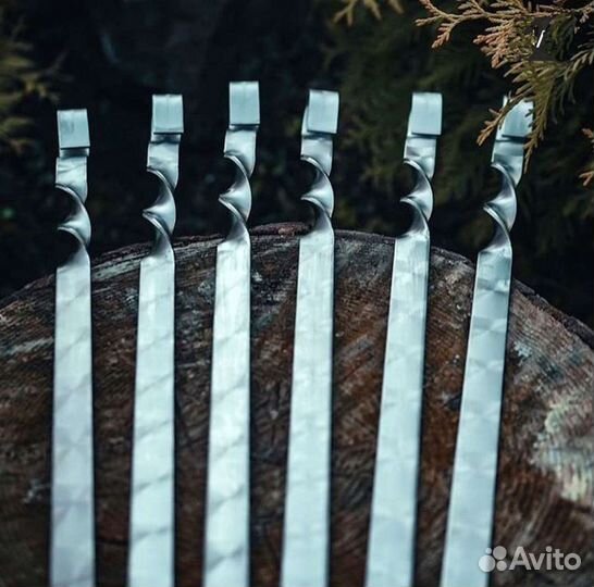 Шампуры для люля-кебаб / Ширина стали 20 мм