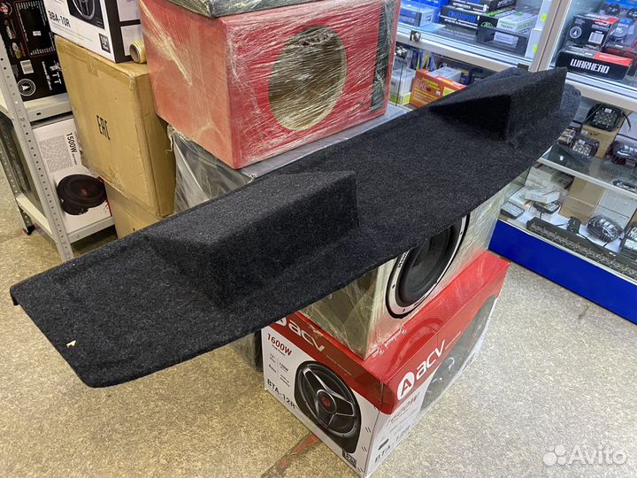 Полка акустическая с коробами Газ 3110