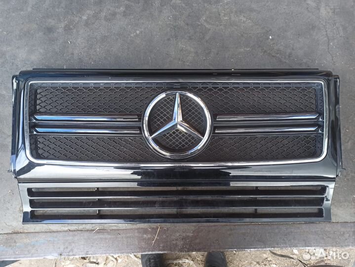 Передняя новая решётка g-класс