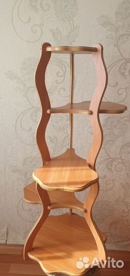 Полка для цветов напольная