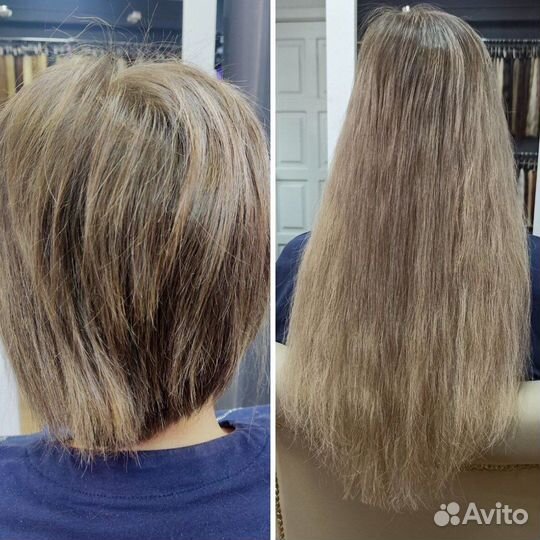 Качественное наращивание волос в салоне