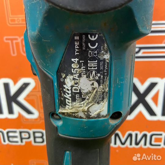 Аккумуляторная ушм Makita LXT DGA504