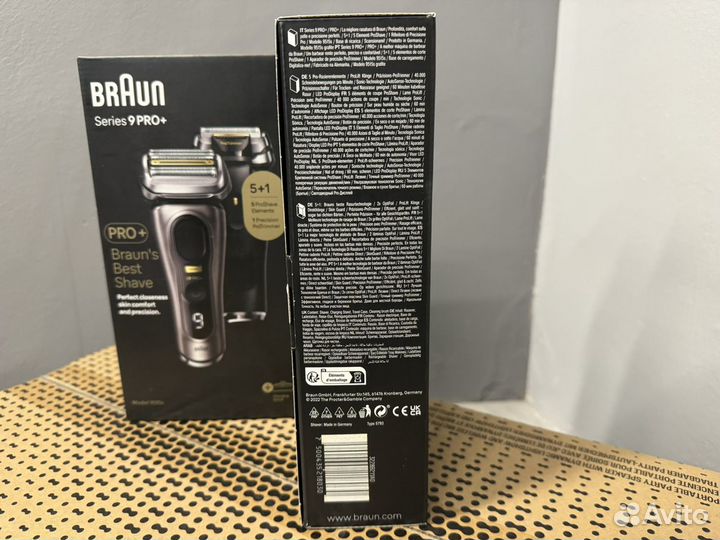 Braun Series 9 Pro+ 9515s Graphite Электробритва