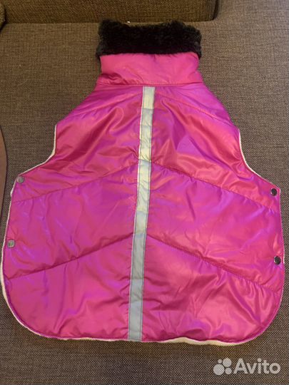 Жилет утеплённый для собак. Dogs Bomba