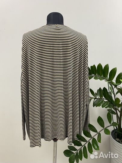 Блуза в полоску оверсайз Италия