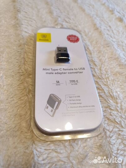 Переходник type c на USB