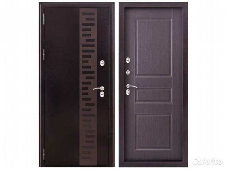 Входная дверь Урал мп с отделкой панель
