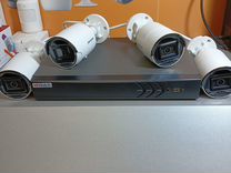 Комплект видеонаблюдения IP HikVision 6MP