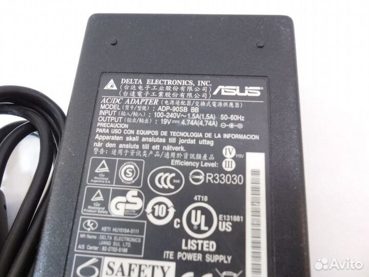 Блок питания (Adapter) 19V 4.74A Asus ADP-90SB BB