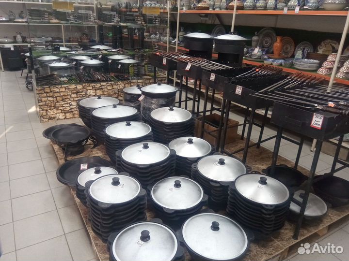 Чугунный казан 16 литров