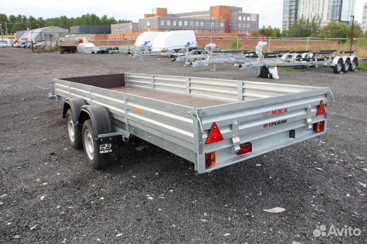 Прицеп двухосный легковой 4.6х1.5 м (категория В)