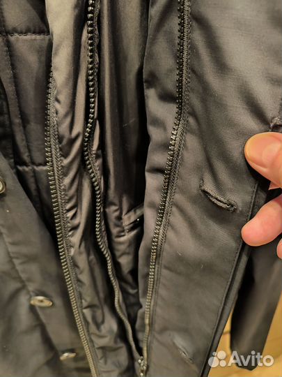 Плащ с пуховой жилеткой