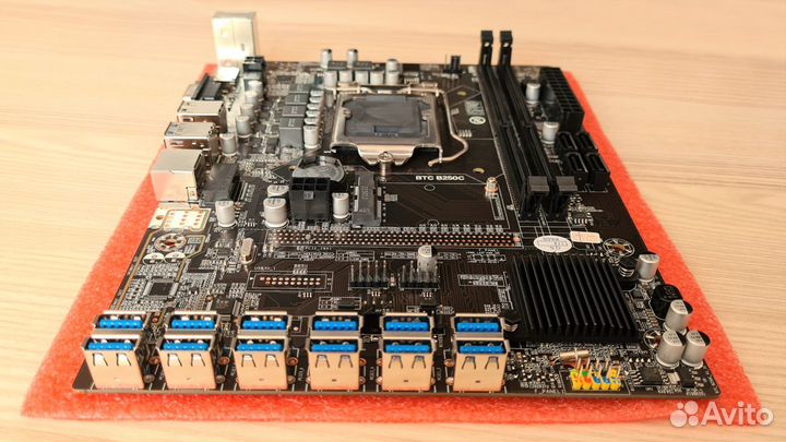 Новая Материнская плата BTC b250с V1.31 на 12 USB