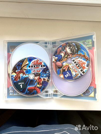 Dvd диски с мультфильмами Бакуган