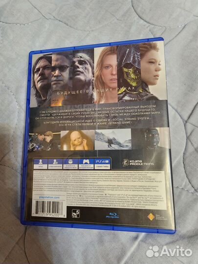 Игра Death Stranding на PS4 диск