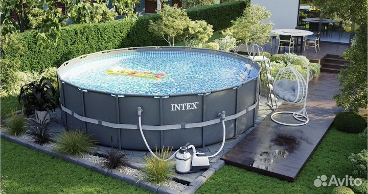 26330, Каркасный бассейн Intex 549х132см новые