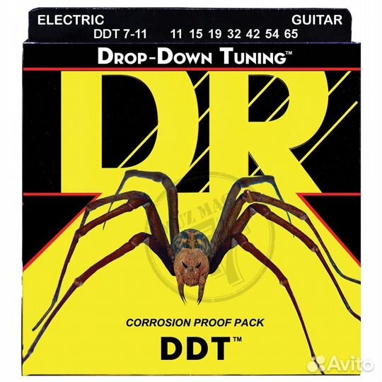 Струны DR DDT7-11 Drop-Down Tuning